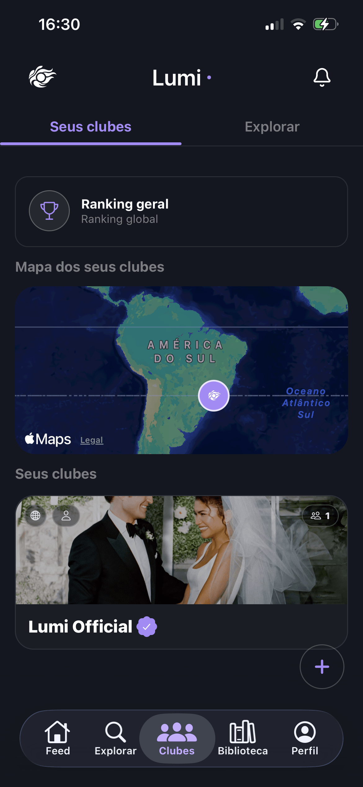 Entre em clubes ao redor do mundo