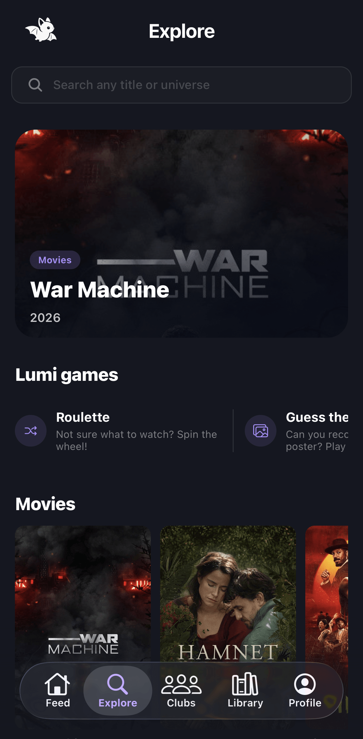 Descubra o que assistir em seguida